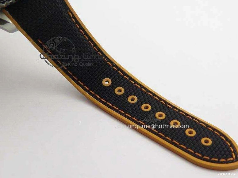 0109 Thermal 2016 Planet Ocean 45mm SS JHF Black Dial On Nylon Strap A 8245